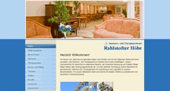 Desktop Screenshot of haus-rahlstedter-hoehe.de